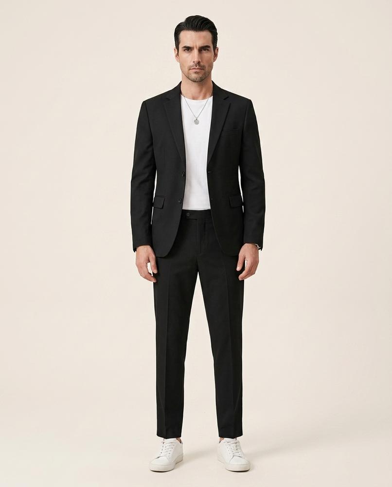 Zac Paris - Leven | Slim Deux Boutons Costume Hommes