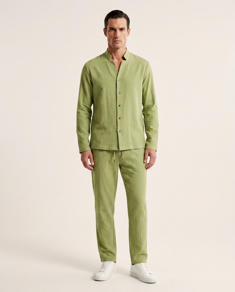 Zac Paris - Yomel | Texturé Décontracté Costume Hommes