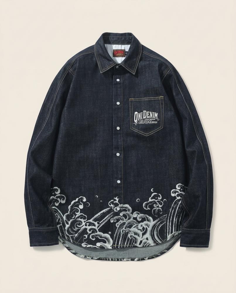 Zac Paris - Selar | En Jean Brodé Chemise Hommes