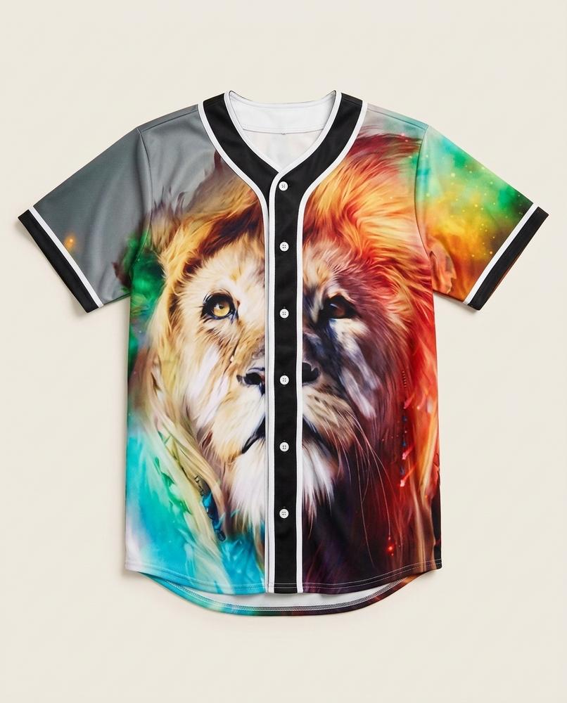 Zac Paris - Alvin | Imprimé Boutonné Chemise Unisexe